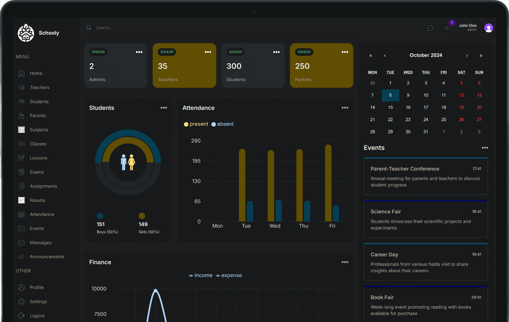 School management platform
